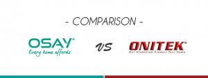 Comparison Osay Vs Onitek