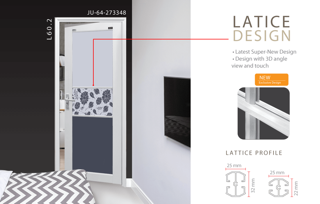 swing door lattice