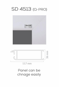 Hanging Sliding Door Frame Profile 1