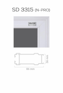 Hanging Sliding Door Frame Profile 2