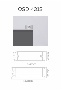 Hanging Sliding Door Frame Profile 4